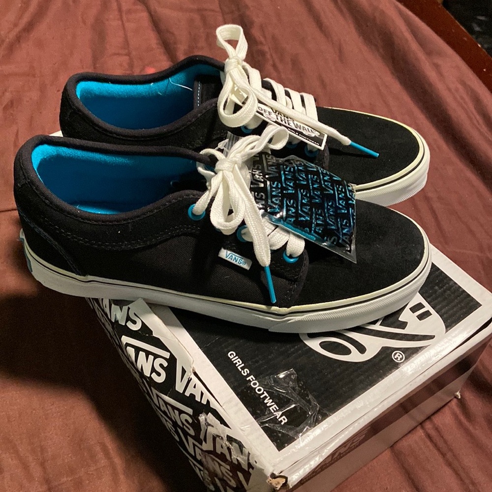 Women’s Vans Brand Laced Tennis Shoes.  NWT!